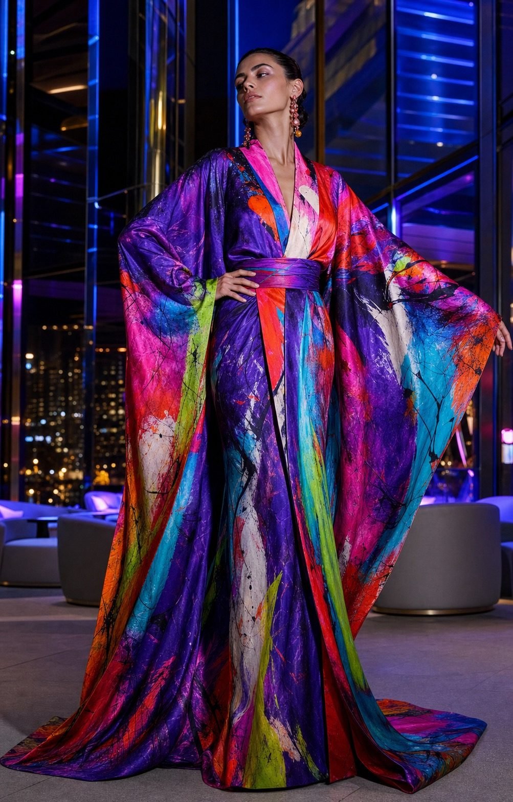 Neon — el yapımı kimono, Atölye RA