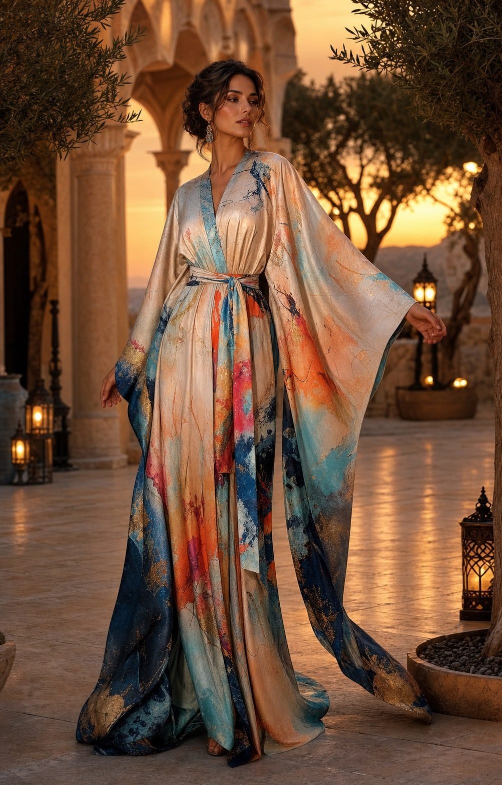 Şafak — el yapımı kimono, Atölye RA