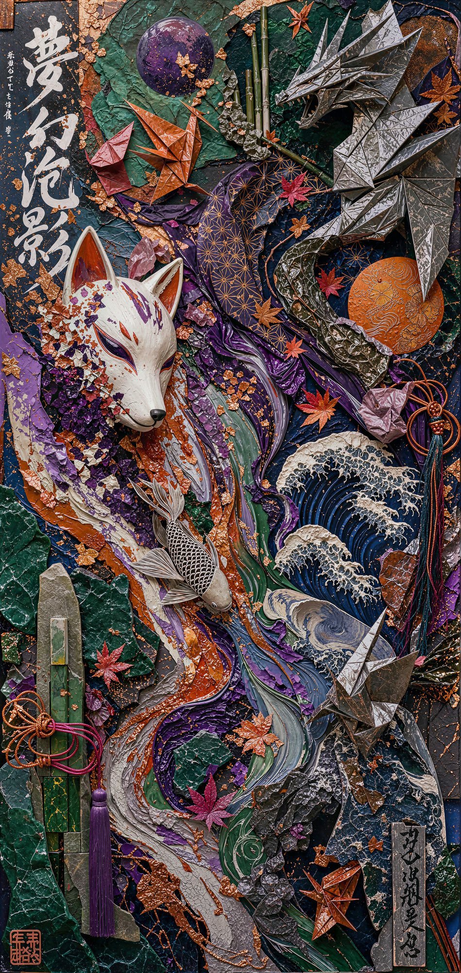 Kitsune — özel üretim kimono