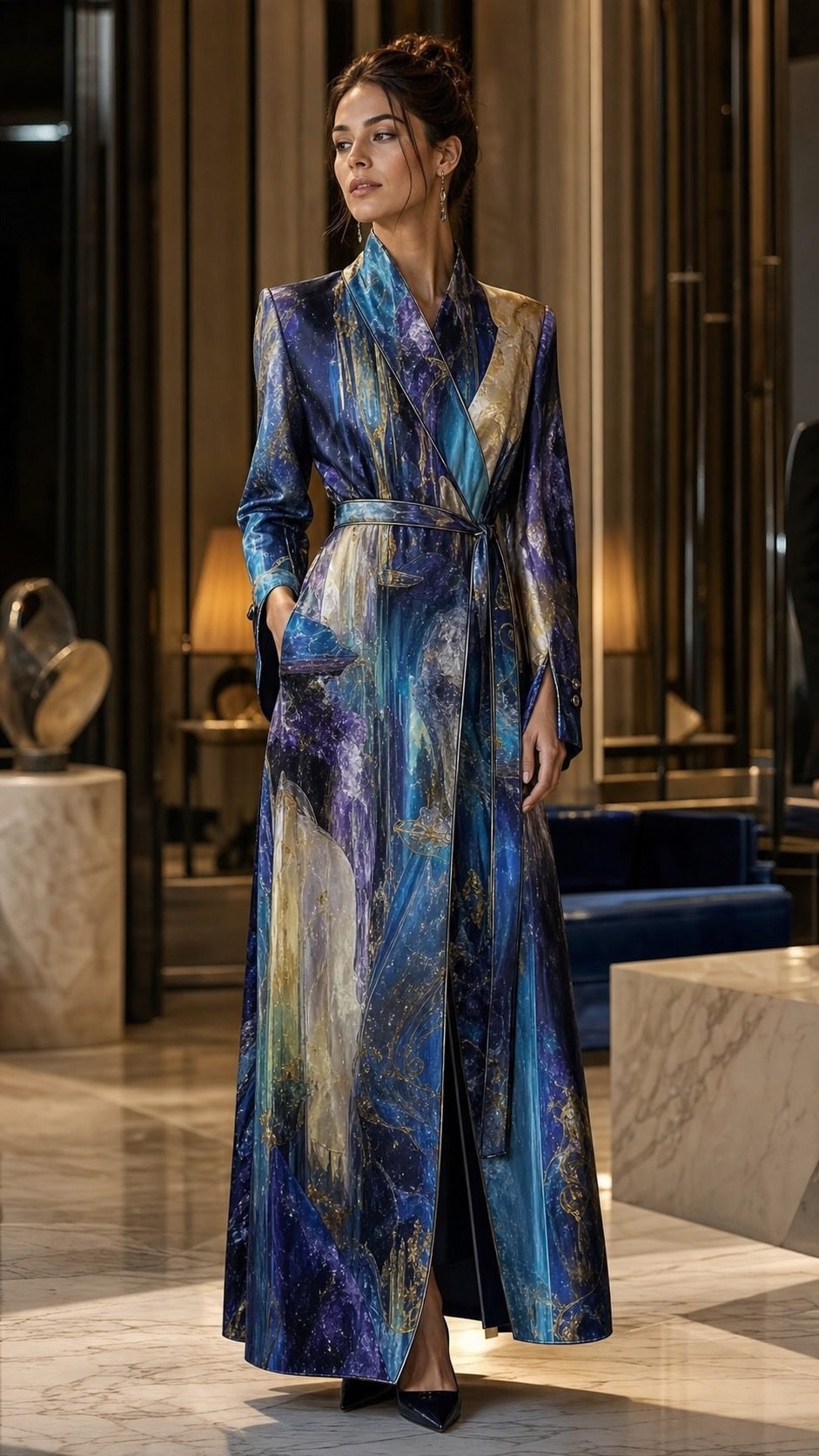 Yıldız Örtüsü — el yapımı kimono, Atölye RA