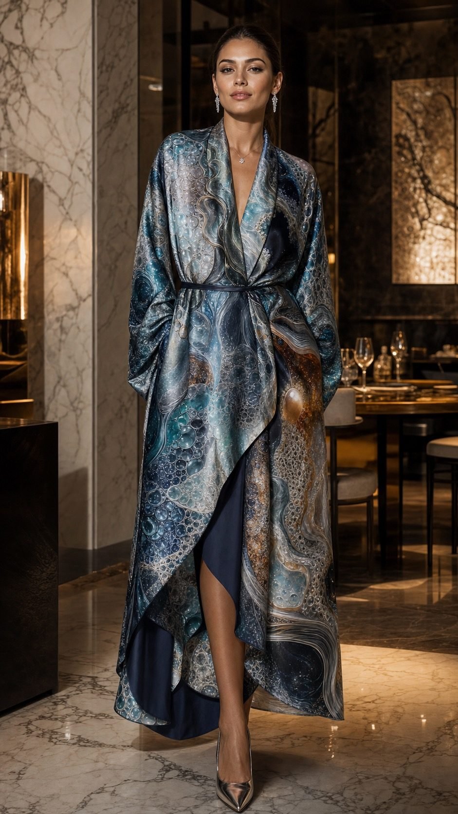Ay Denizi — el yapımı kimono, Atölye RA