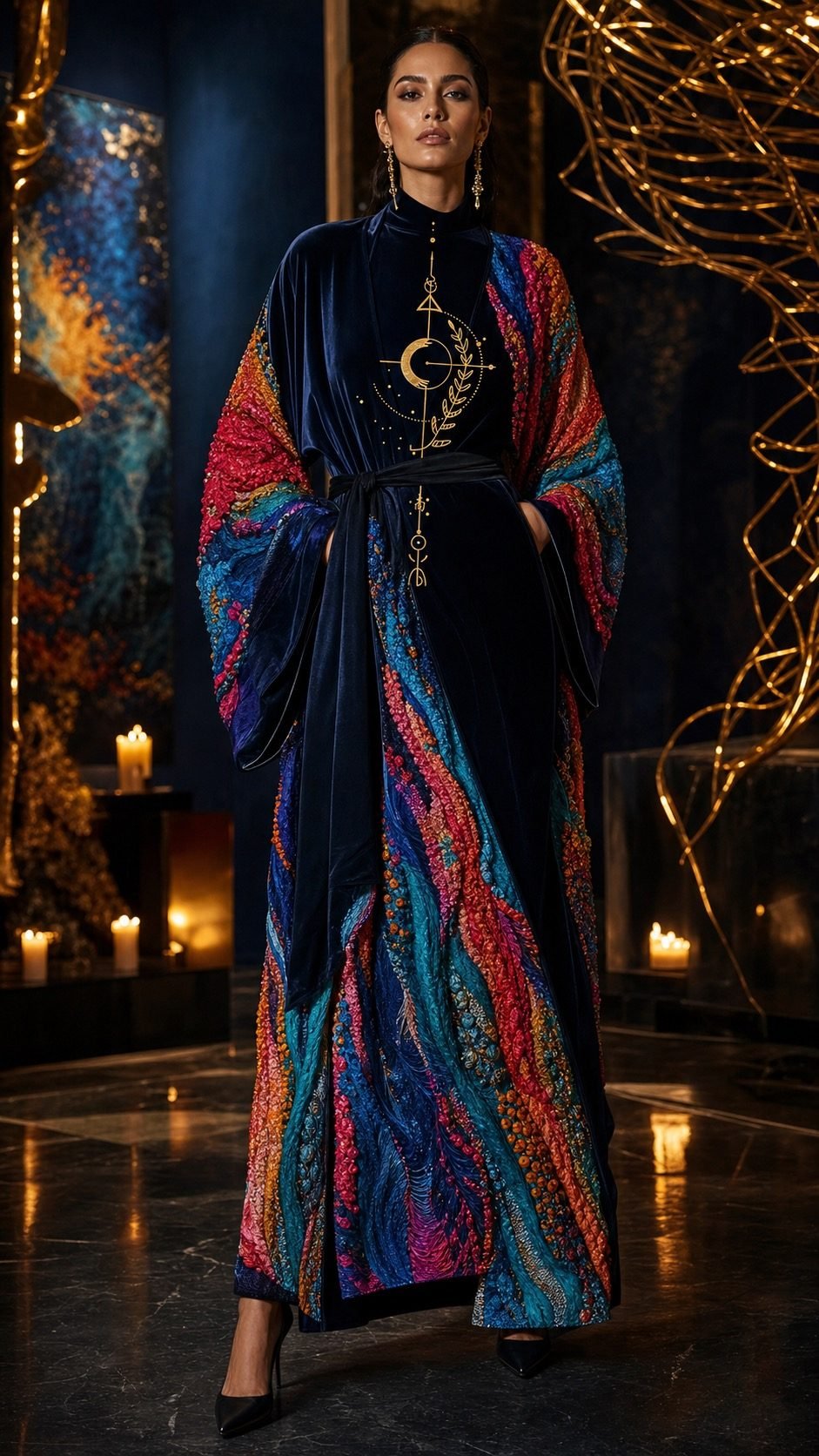 Hilal Duası — el yapımı kimono, Atölye RA