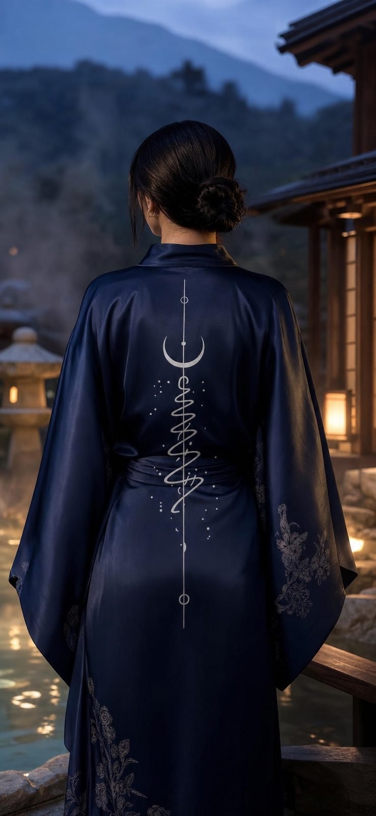Gece Sarmalı — el yapımı kimono, Atölye RA